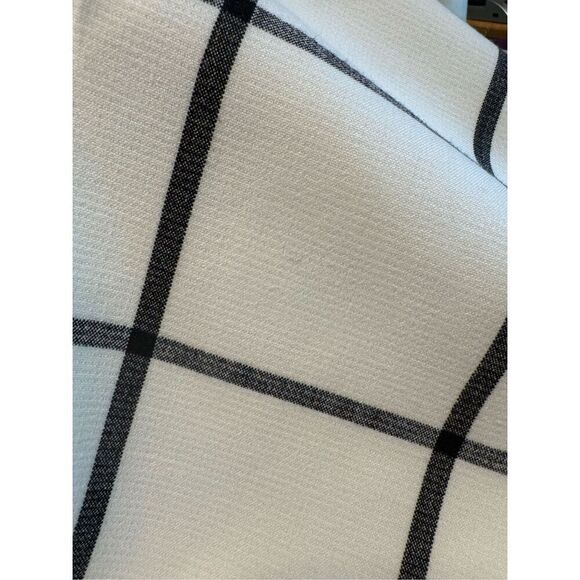 LOFT Windowpane Skater Skirt Sz 4 - Picture 9 of 11